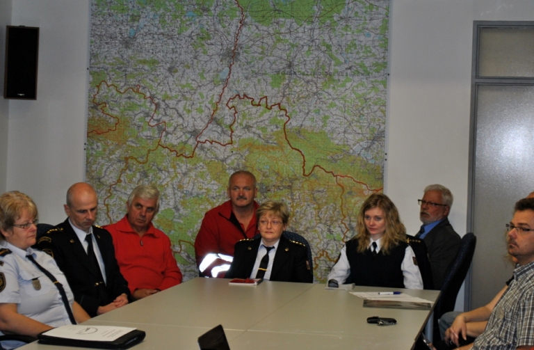 Orgány krizového řízení a složky IZS Libereckého kraje absolvovaly taktické cvičení s názvem PANEL 2013